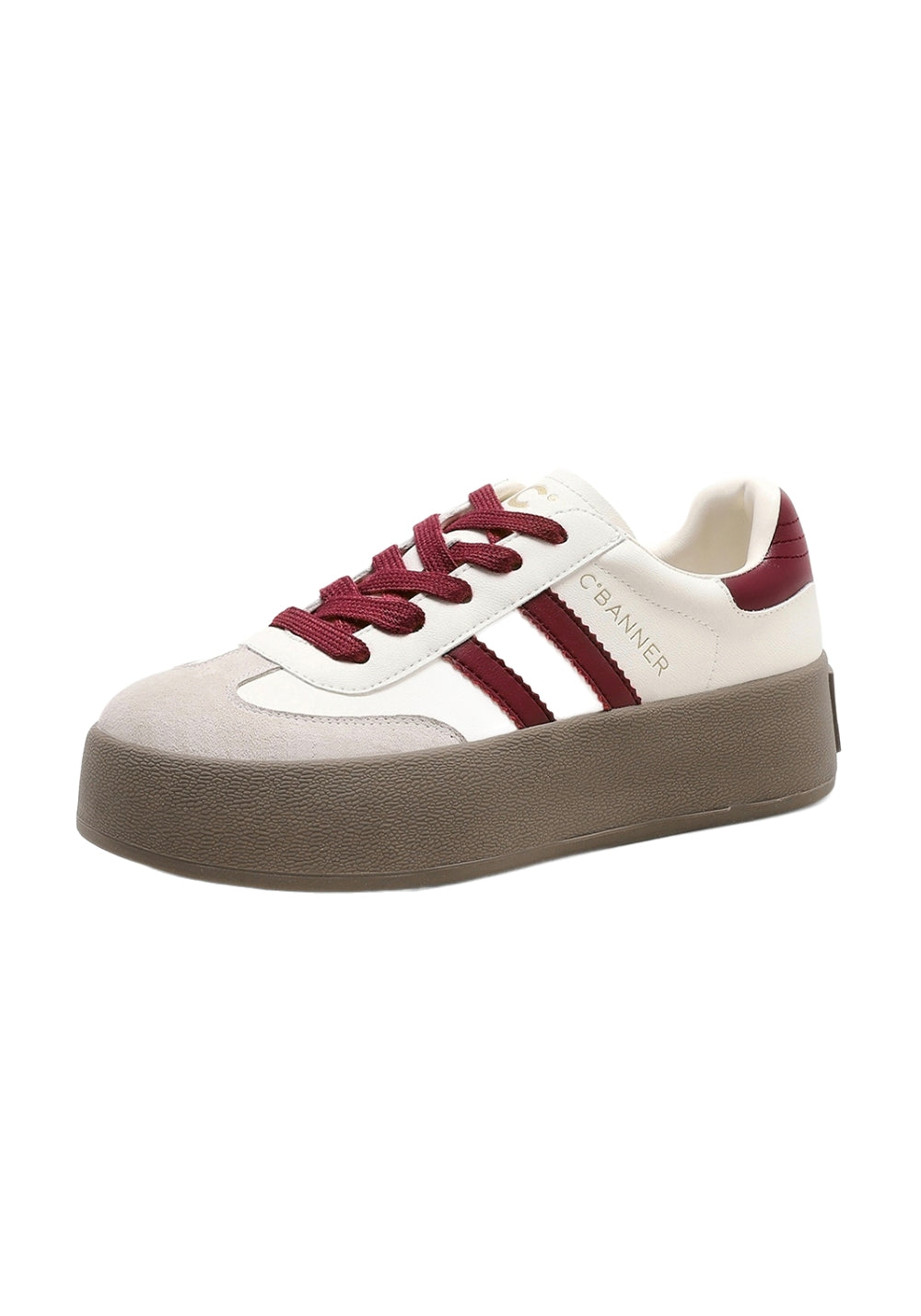 C.BANNER丨Silver Grey Colorblock Platform Sneakers - PSYLOS 1, C.BANNER丨Silver Grey Colorblock Platform Sneakers, Chunky Sneakers, C.BANNER, PSYLOS 1